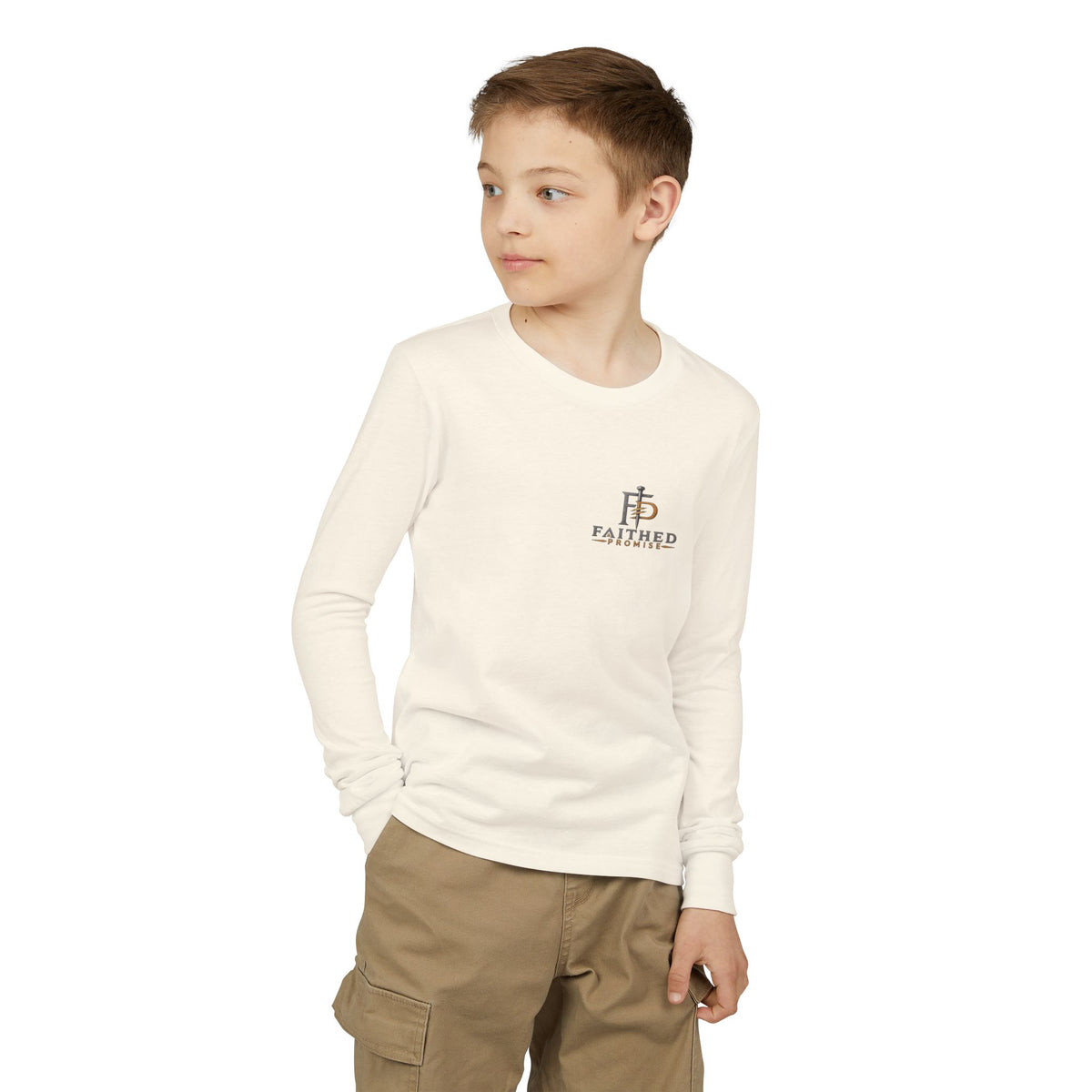 FaithedPromise Kids Premium Long Sleeve — Promise Color Logo
