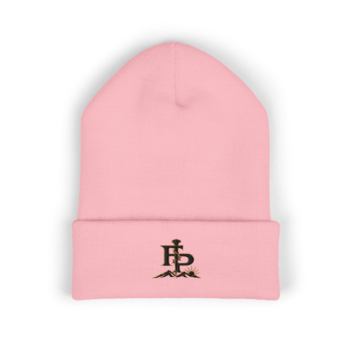 FaithedPromise Embroidered Cuffed Winter Beanie
