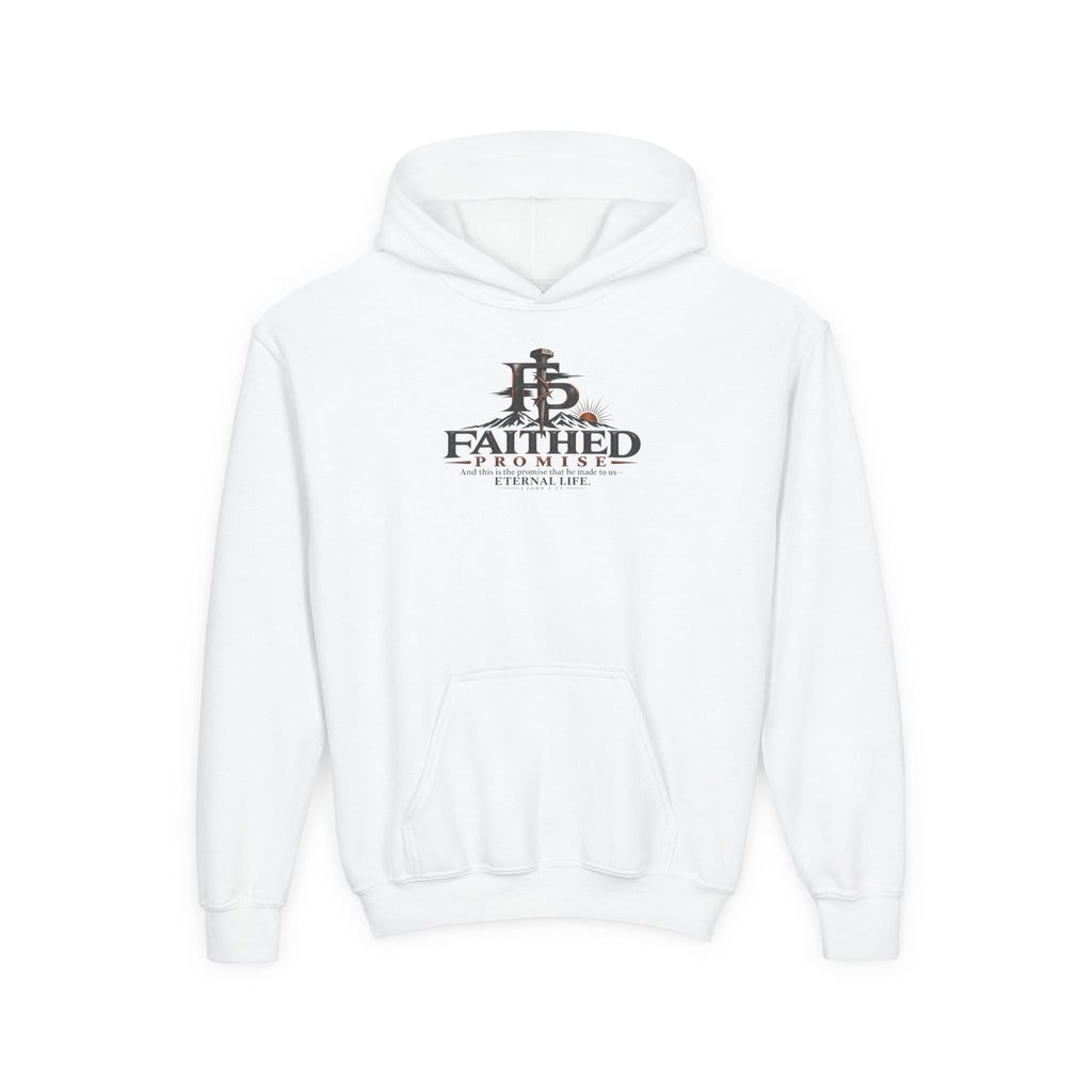 FaithedPromise Kids Classic Promise Hoodie — 1 John 2:25