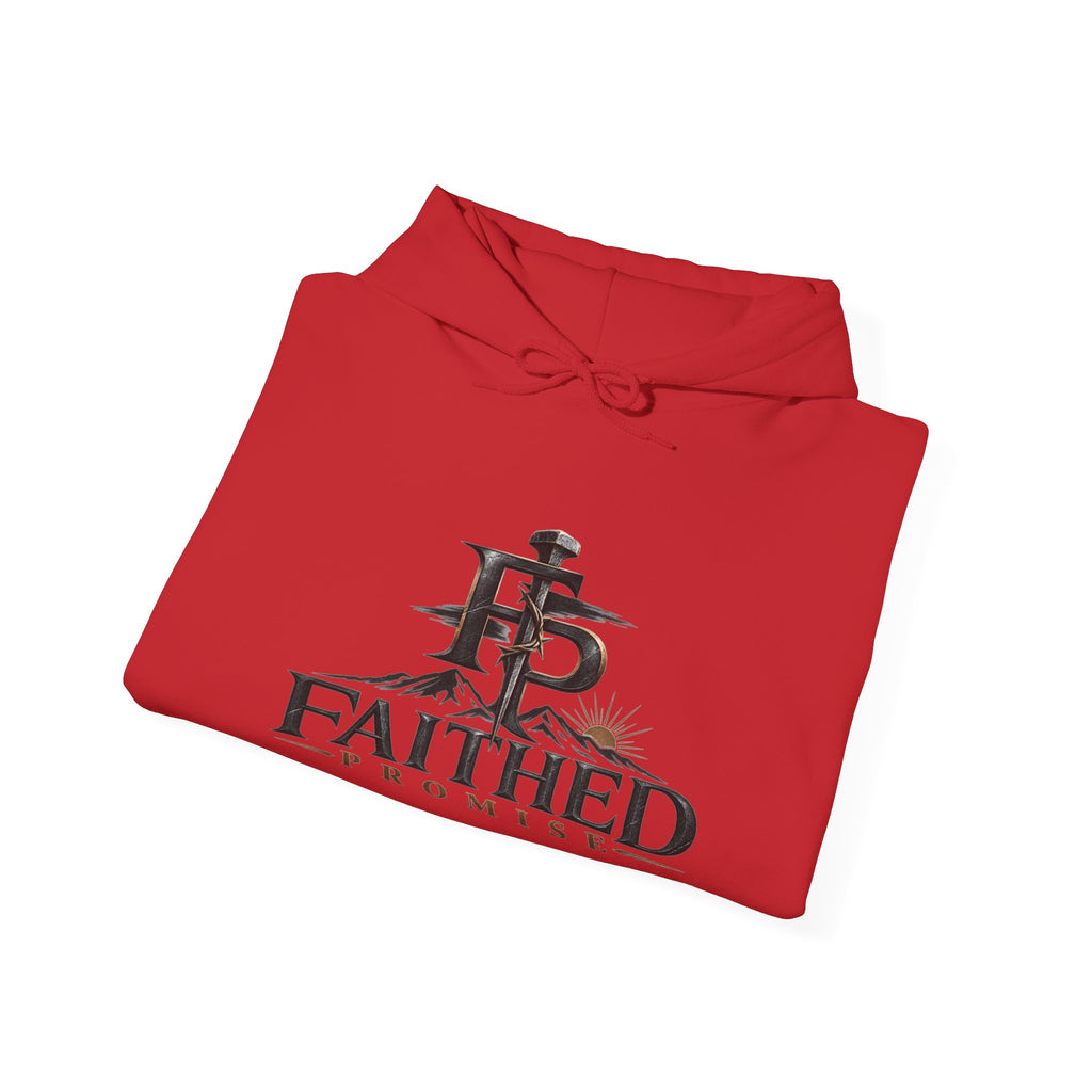 FaithedPromise Classic Christian Hoodie — Cross Logo Pullover