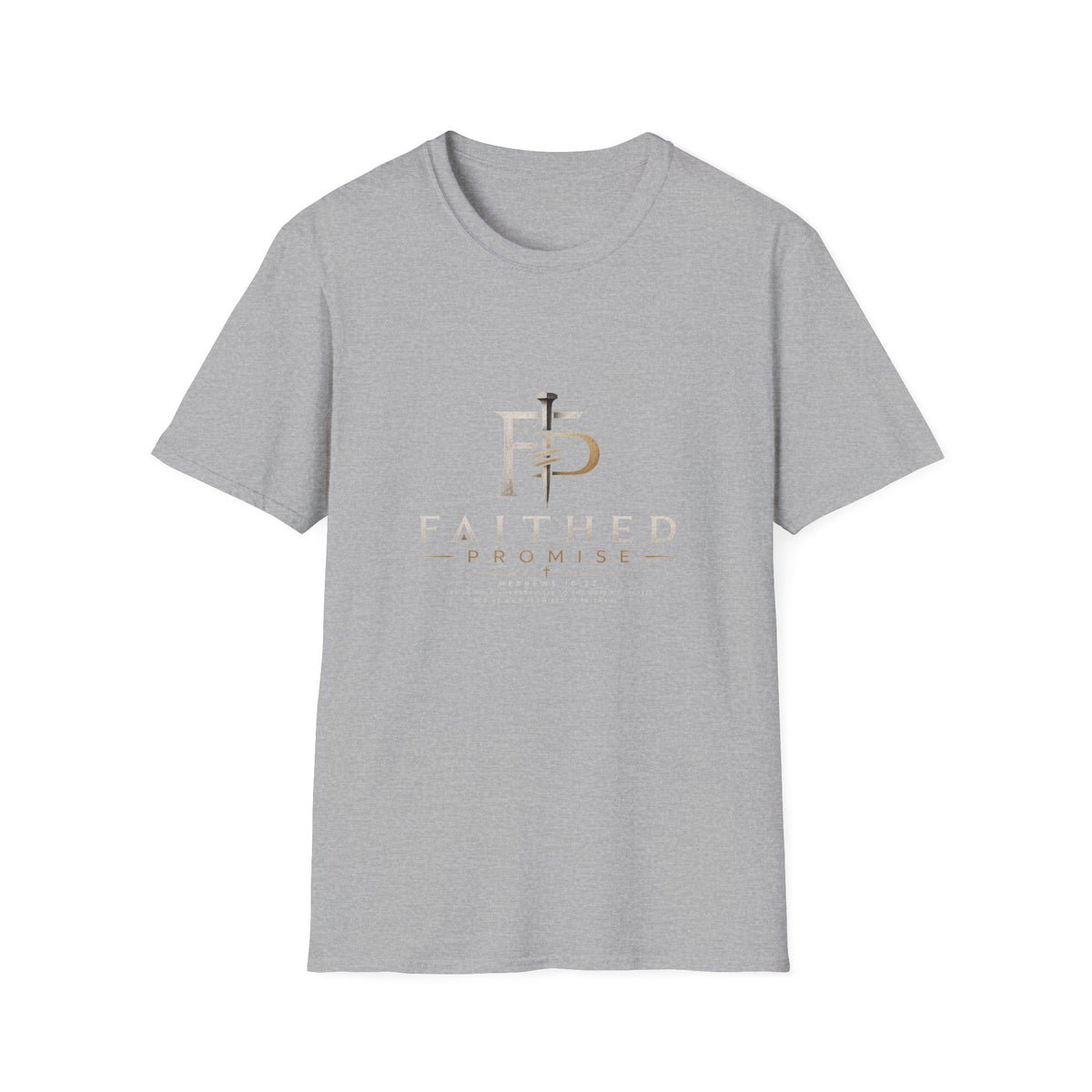 FaithedPromise Classic Christian T-Shirt — Cross Logo Tee