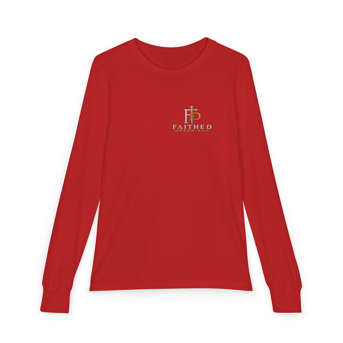 FaithedPromise Kids Premium Long Sleeve — Promise Color Logo