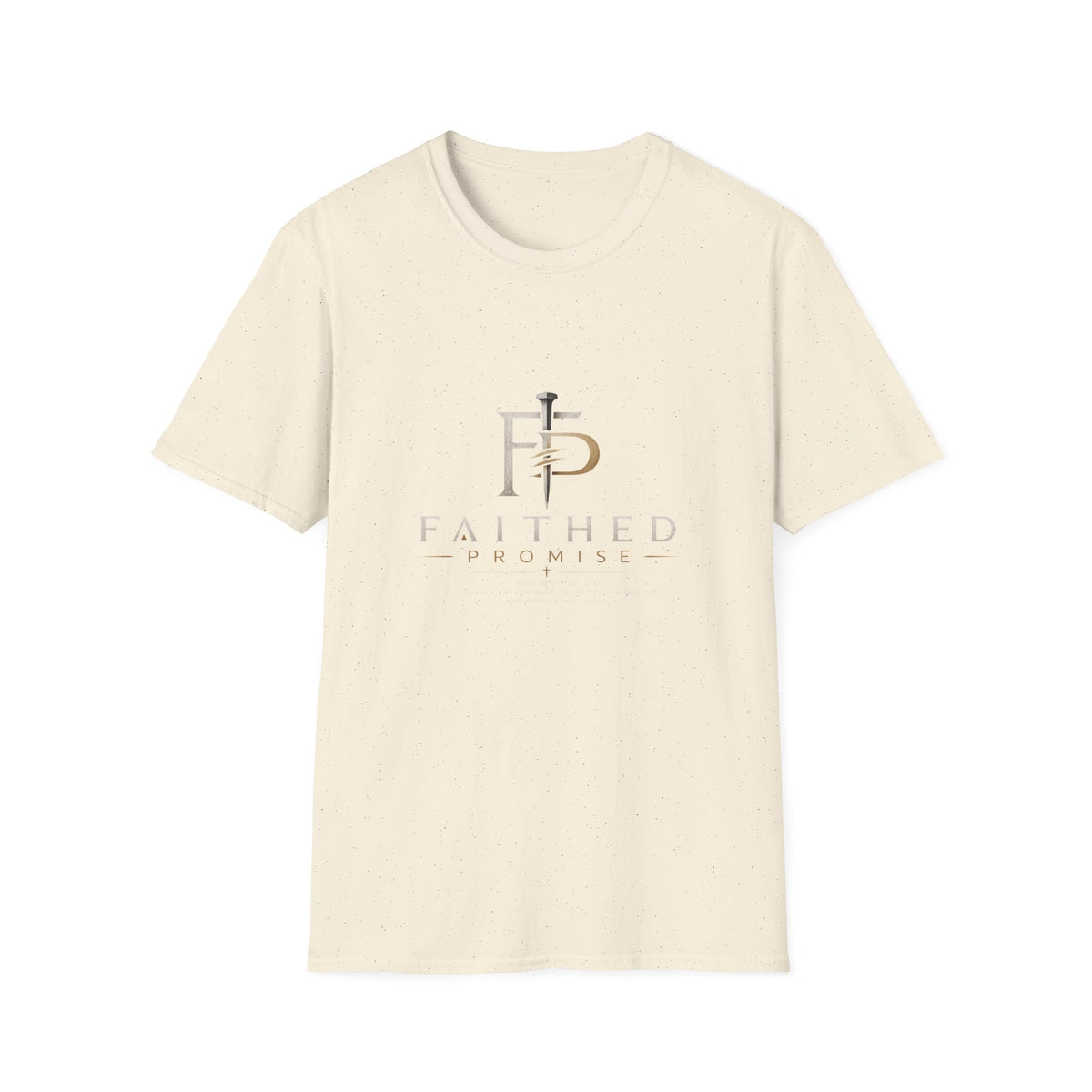 FaithedPromise Classic Christian T-Shirt — Cross Logo Tee