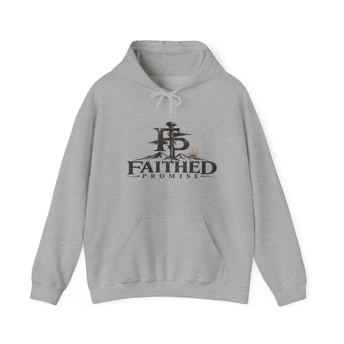 FaithedPromise Classic Christian Hoodie — Cross Logo Pullover