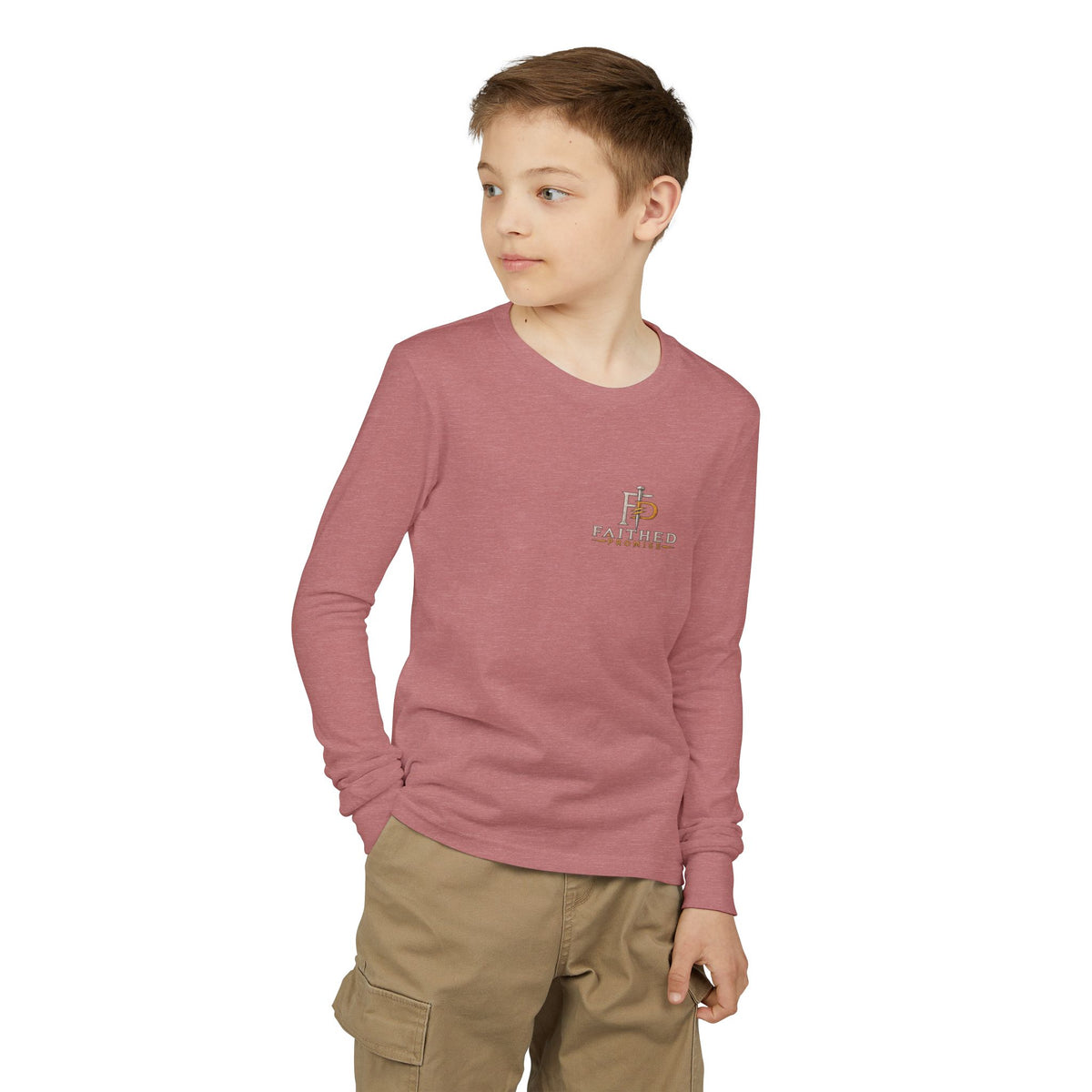 FaithedPromise Kids Premium Long Sleeve — Promise Color Logo
