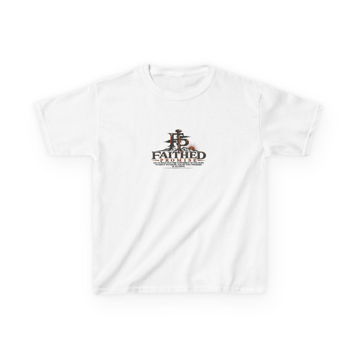 FaithedPromise Kids Classic Promise Tee — Hebrews 10:23