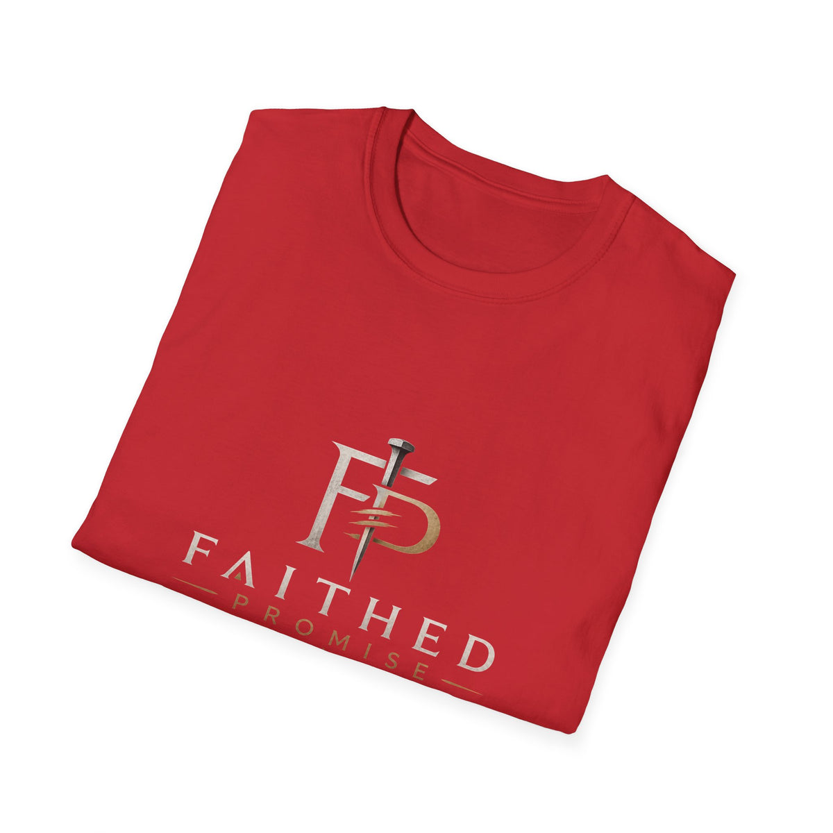 FaithedPromise Classic Christian T-Shirt — Cross Logo Tee