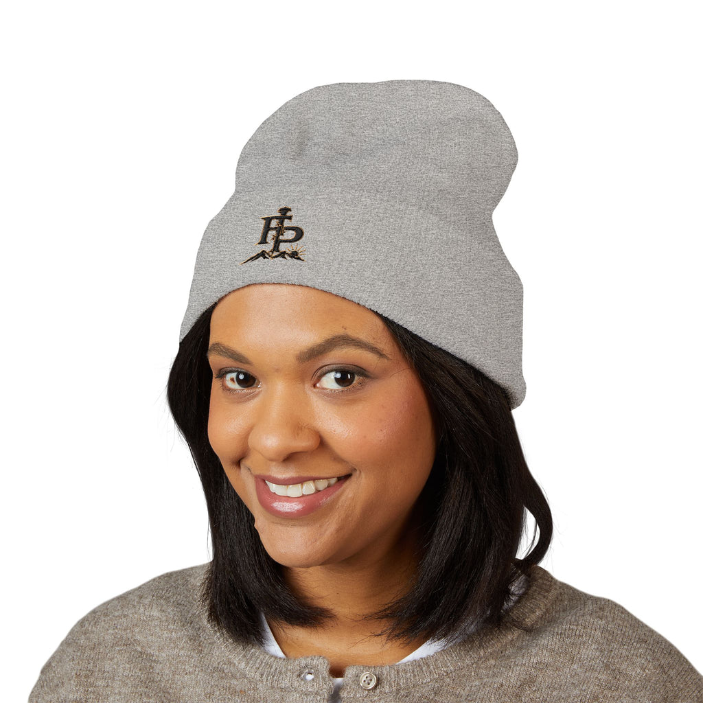 FaithedPromise Embroidered Cuffed Winter Beanie
