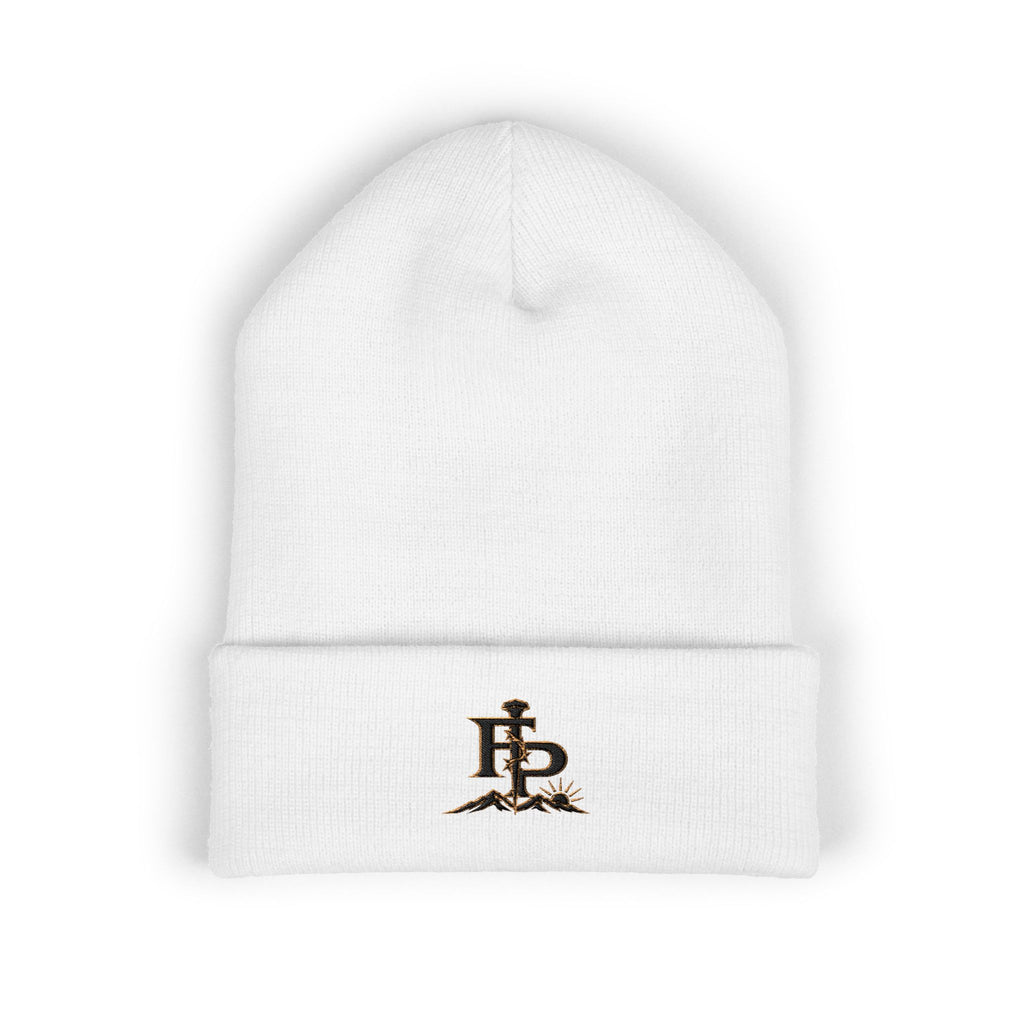 FaithedPromise Embroidered Cuffed Winter Beanie