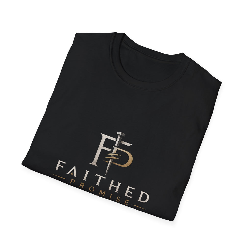 FaithedPromise Classic Christian T-Shirt — Cross Logo Tee