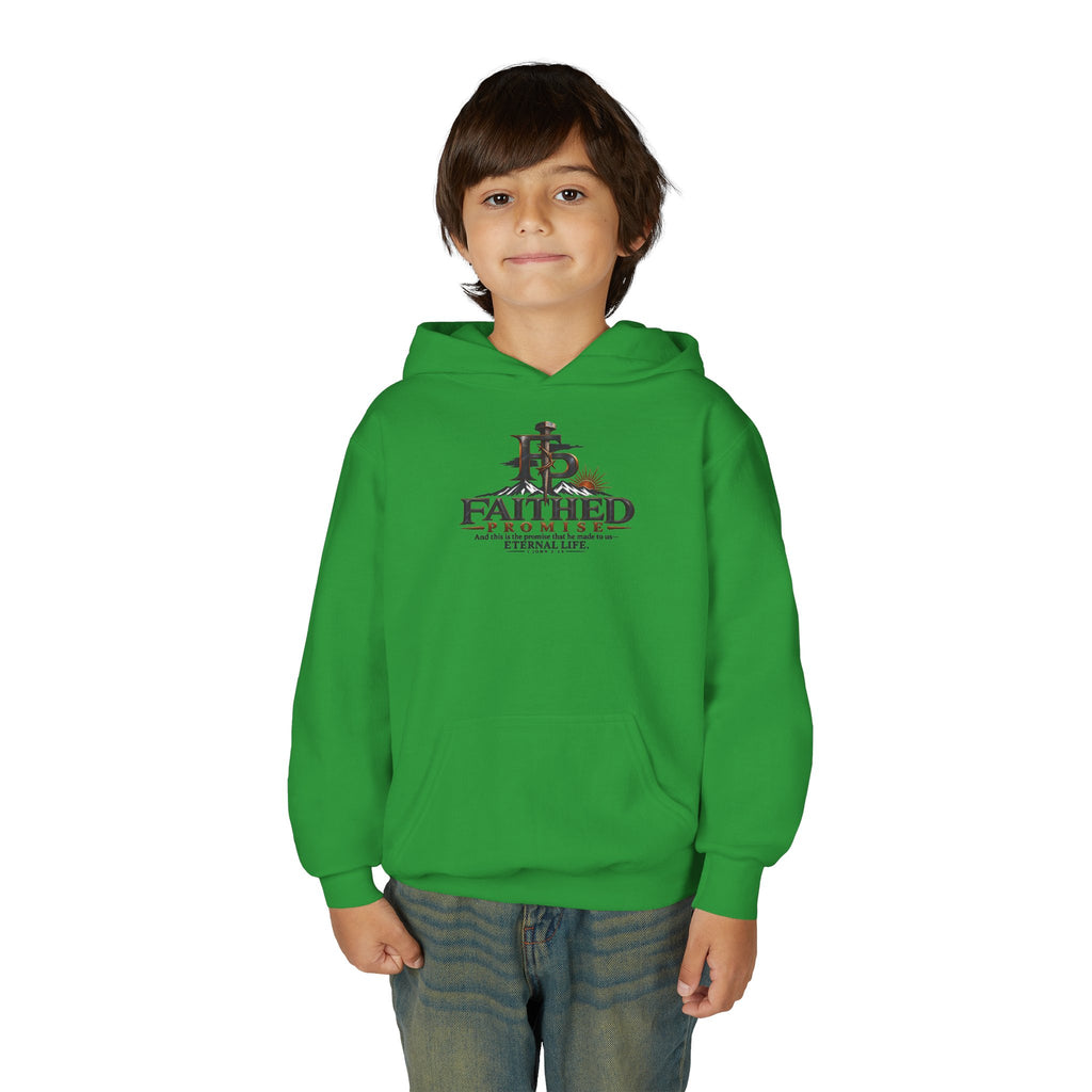 FaithedPromise Kids Classic Promise Hoodie — 1 John 2:25