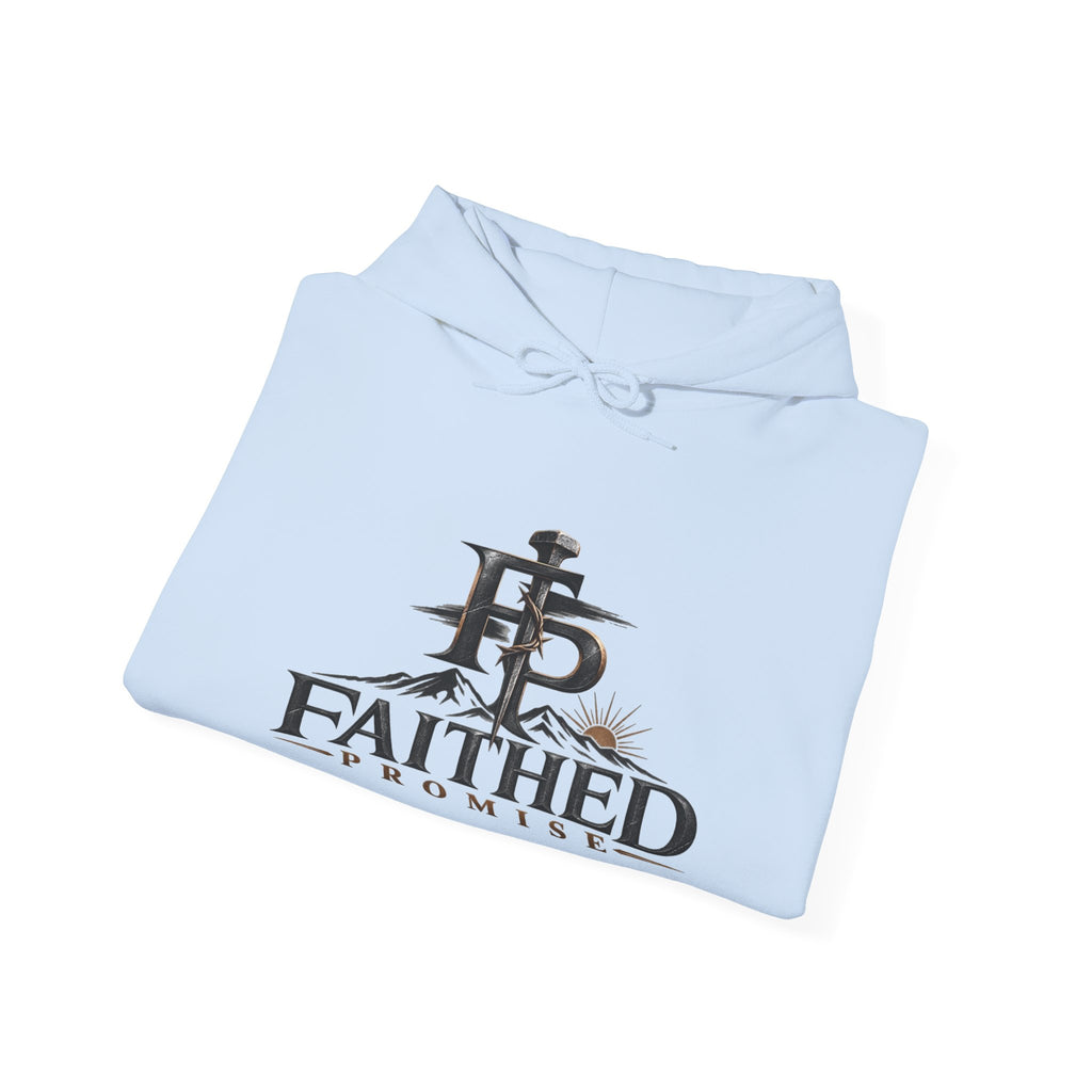 FaithedPromise Classic Christian Hoodie — Cross Logo Pullover
