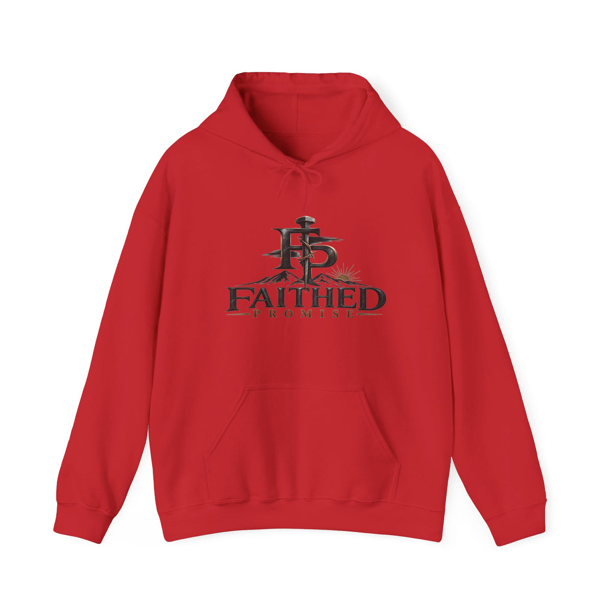 FaithedPromise Classic Christian Hoodie — Cross Logo Pullover