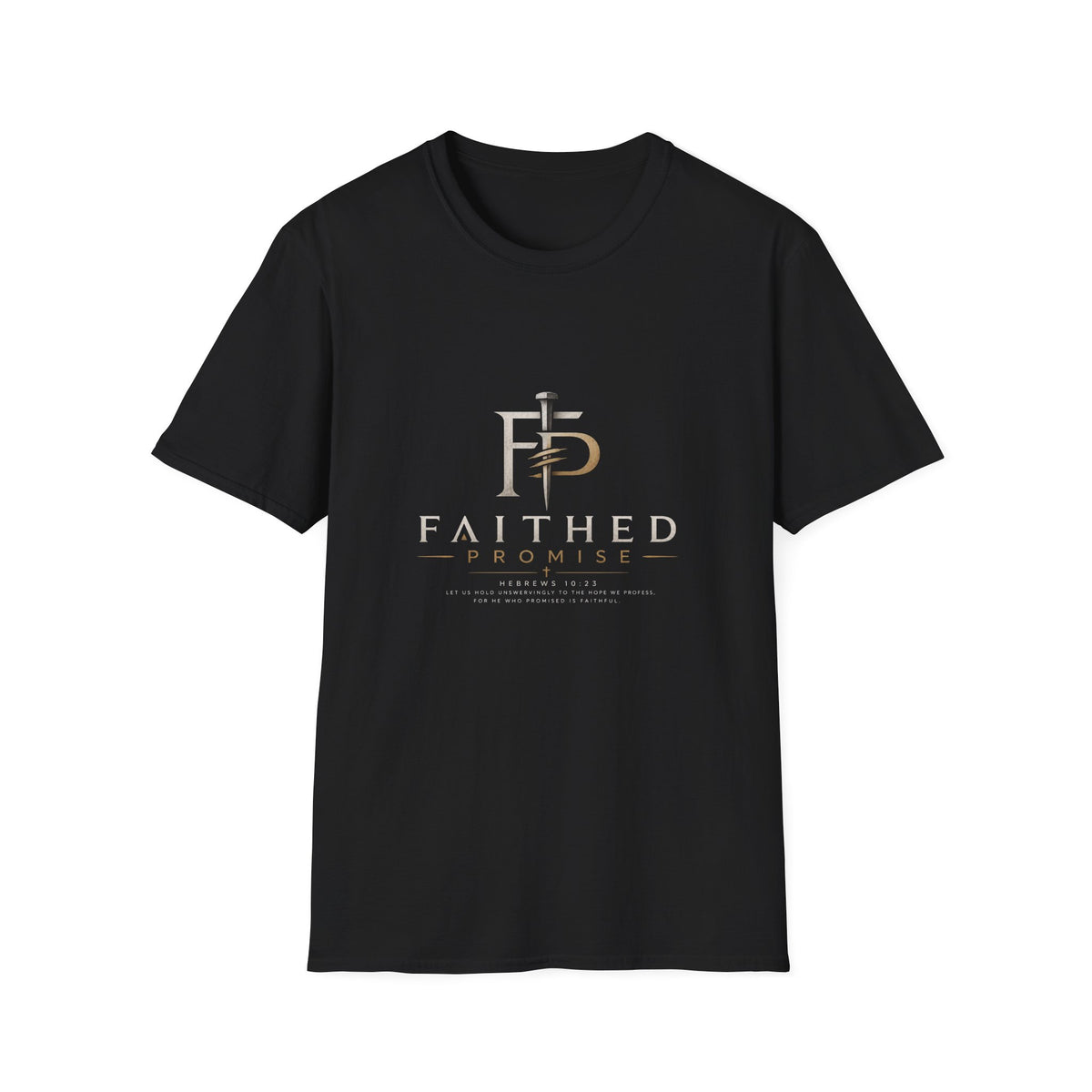 FaithedPromise Classic Christian T-Shirt — Cross Logo Tee
