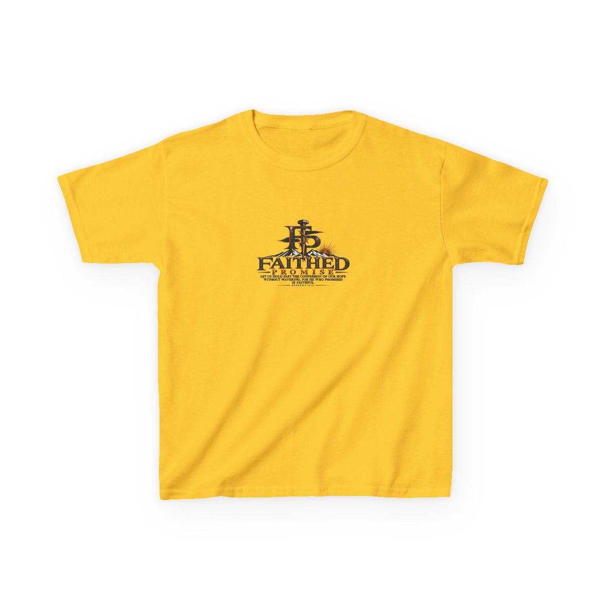 FaithedPromise Kids Classic Promise Tee — Hebrews 10:23