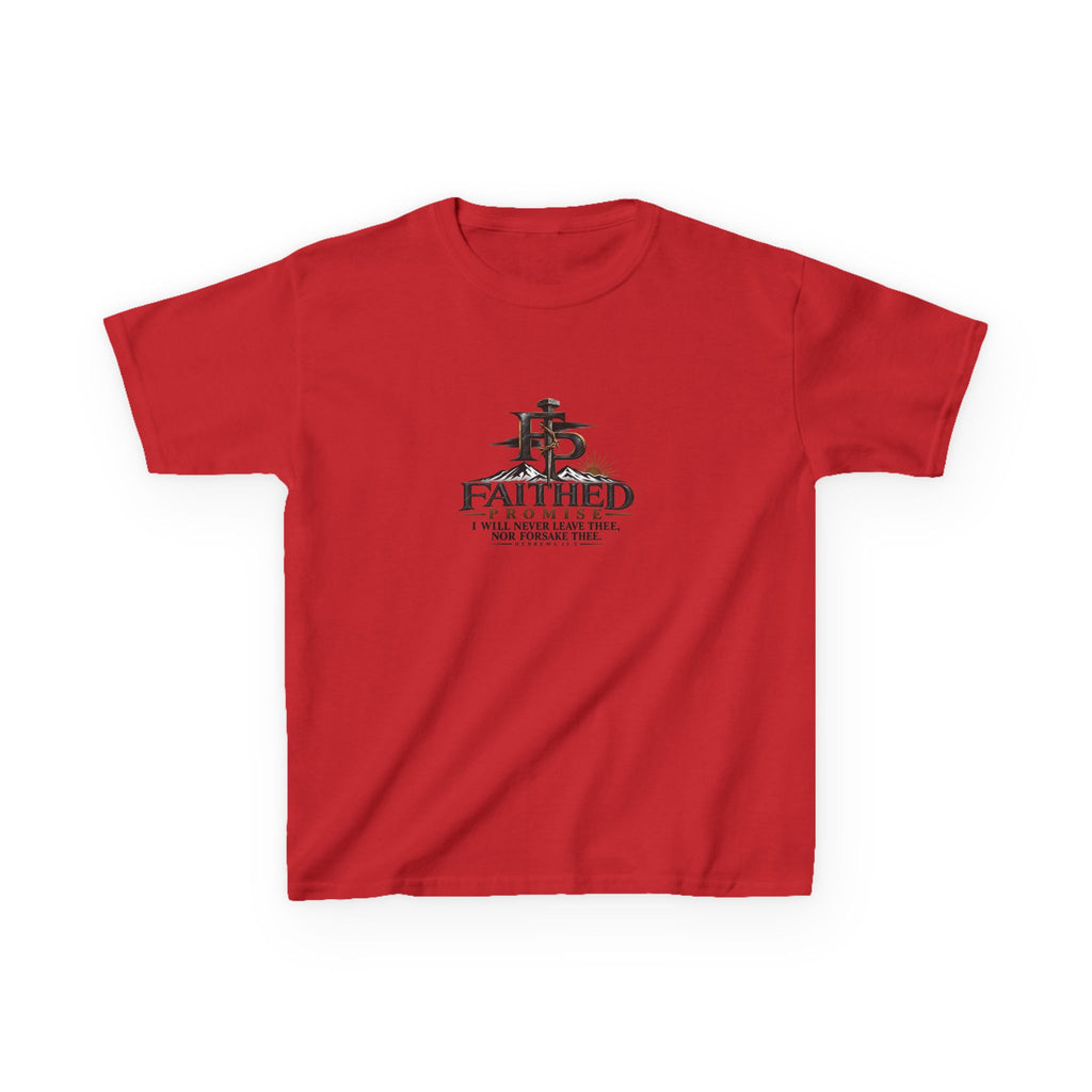 FaithedPromise Kids Classic Promise Tee — Hebrews 13:5