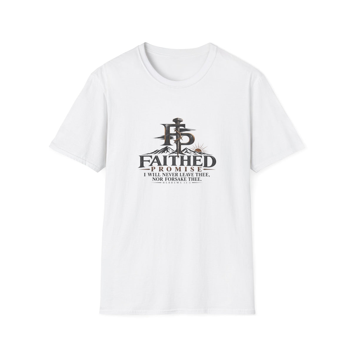 FaithedPromise Classic Promise Tee — Hebrews 13:5