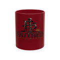 Faithed Promise Ceramic Mug — Faith-Inspired Mountain & Sunrise Coffee Cup