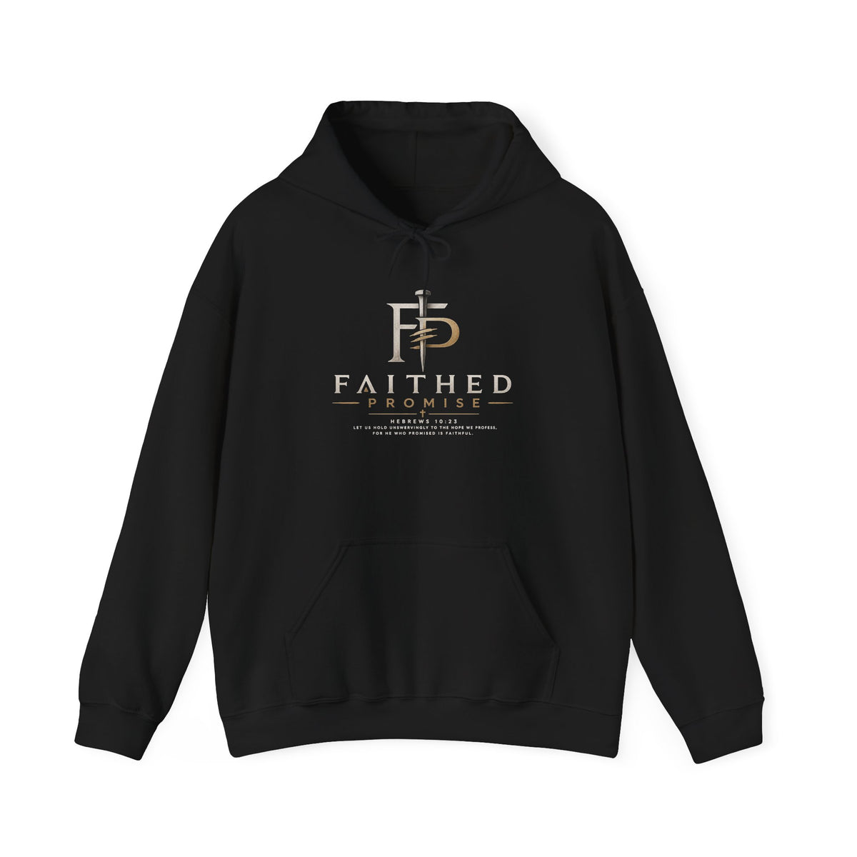 FaithedPromise Classic Christian Hoodie — Logo Pullover
