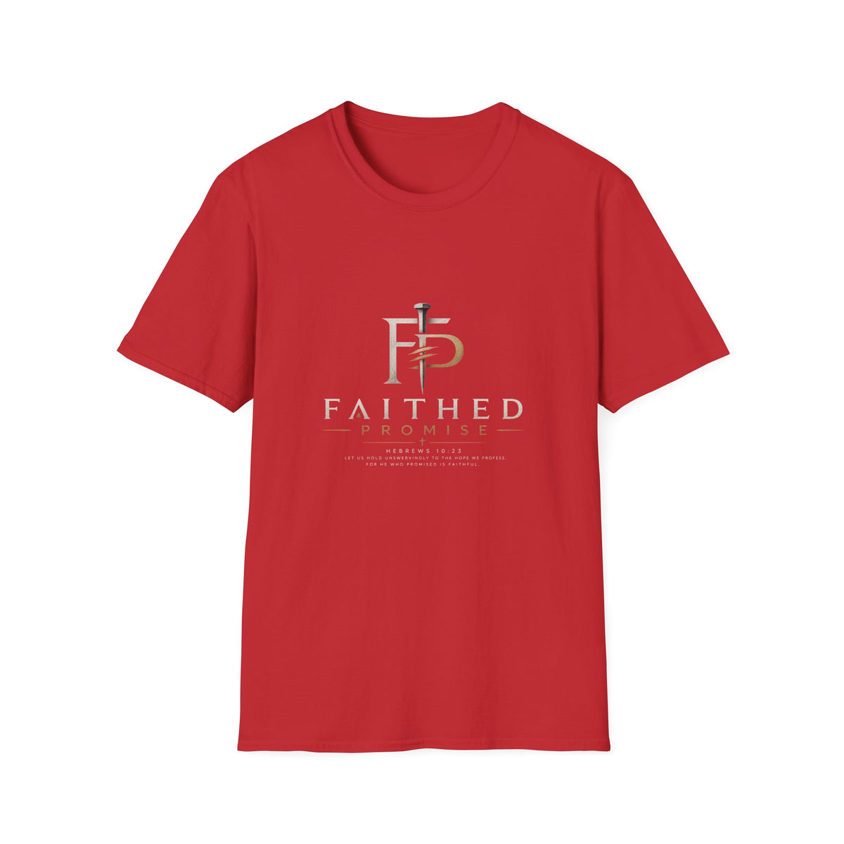 FaithedPromise Classic Christian T-Shirt — Cross Logo Tee