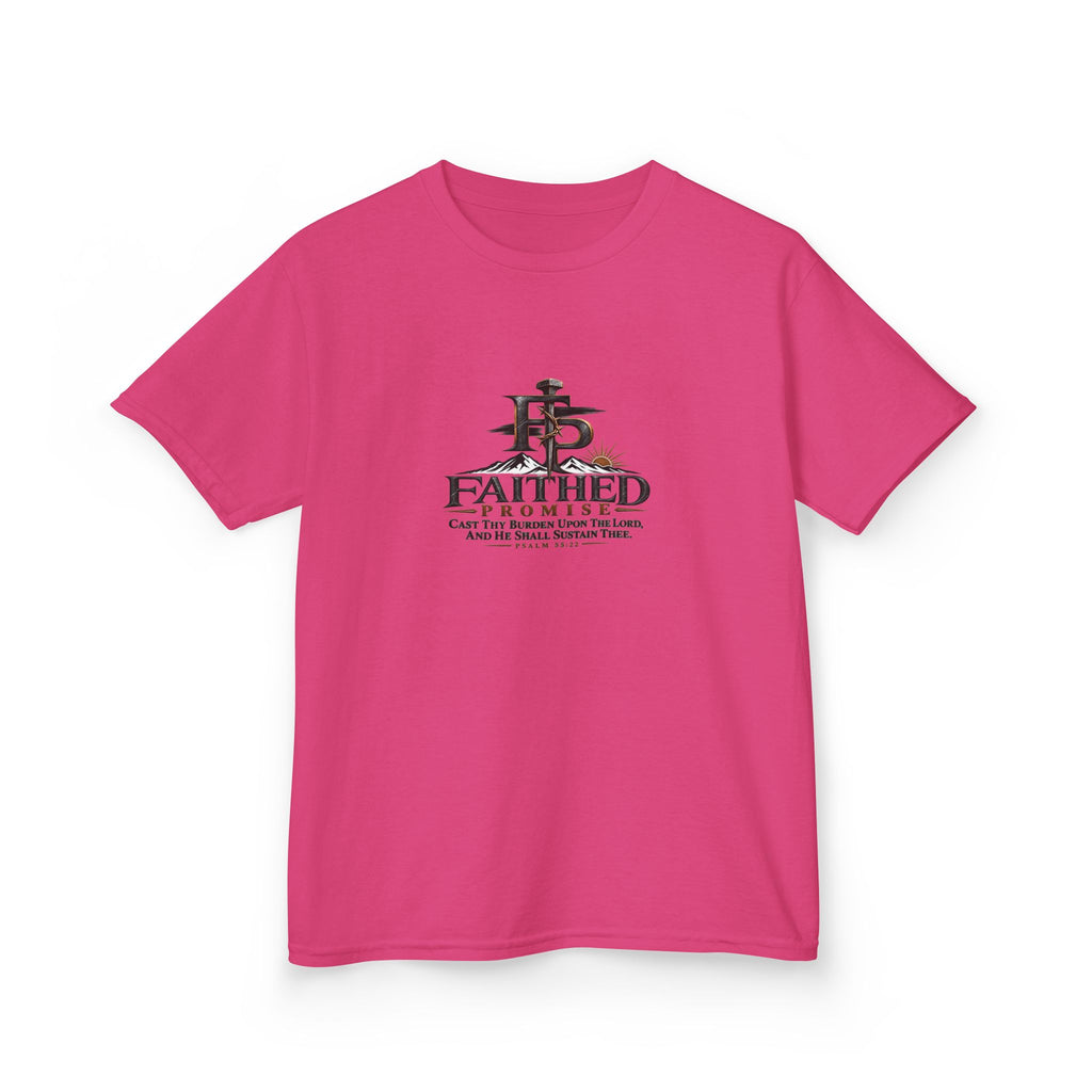 FaithedPromise Kids Classic Promise Tee — Psalm 55:22