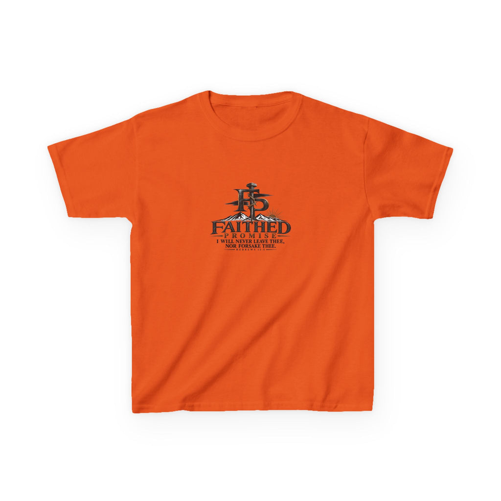FaithedPromise Kids Classic Promise Tee — Hebrews 13:5