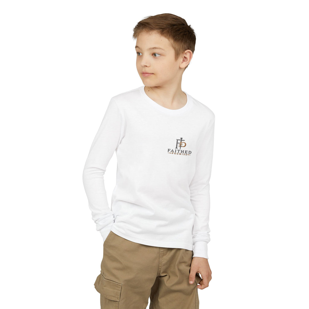 FaithedPromise Kids Premium Long Sleeve — Promise Color Logo