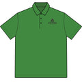 FaithedPromise Crest Tech Pique Polo — Performance Golf Polo with Embroidered Chest Logo