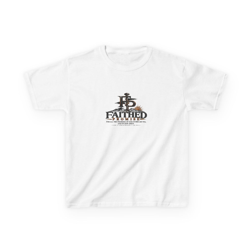 FaithedPromise Kids Classic Promise Tee — 2 Corinthians 1:20