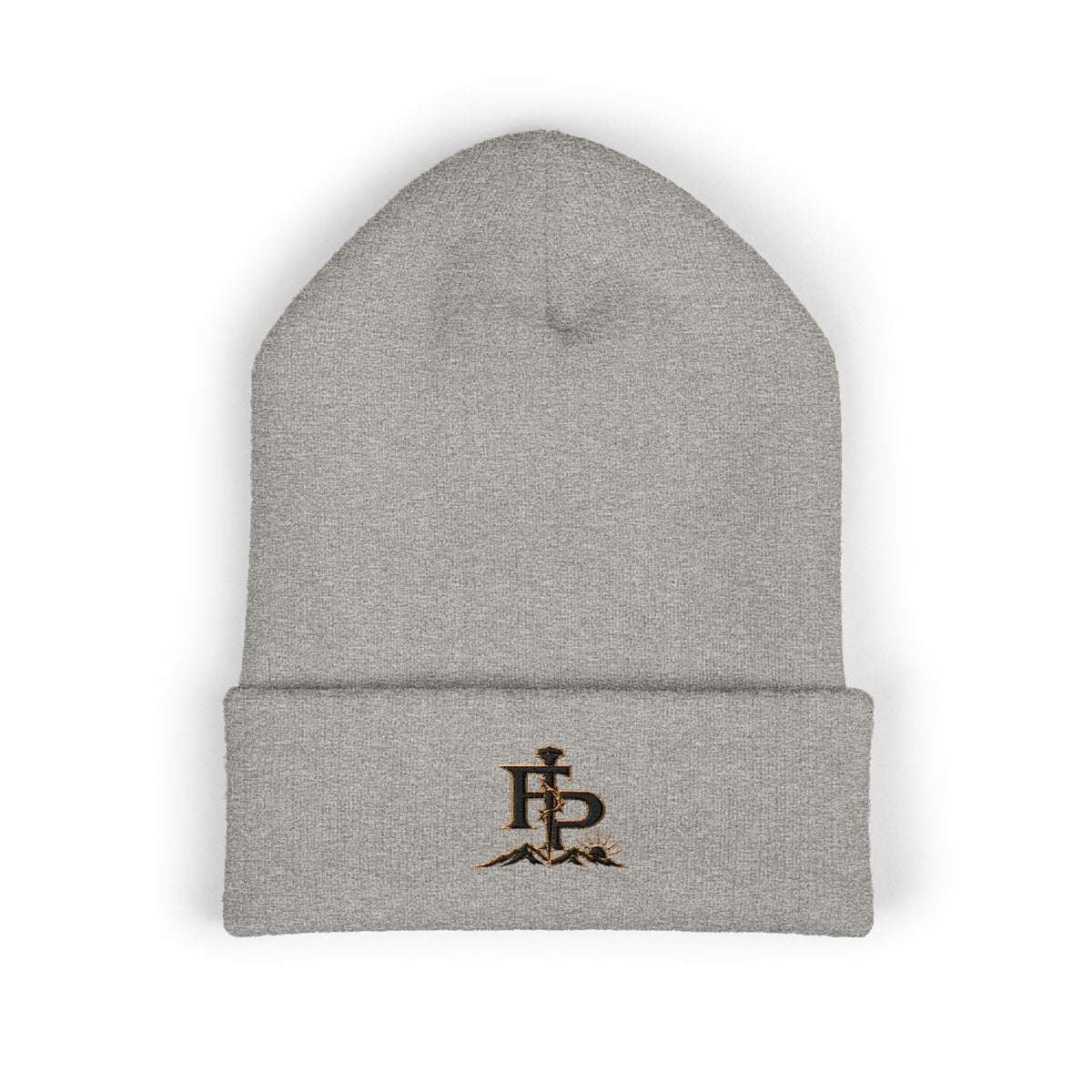 FaithedPromise Embroidered Cuffed Winter Beanie