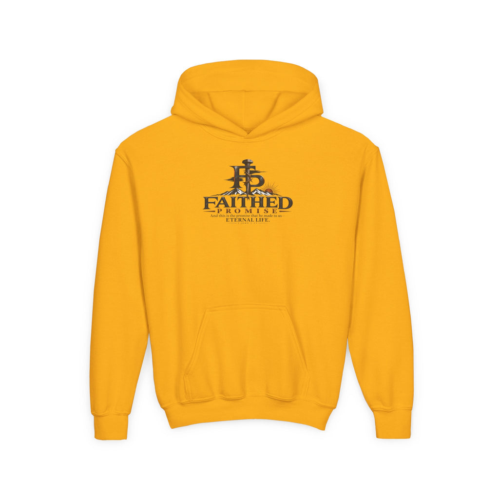 FaithedPromise Kids Classic Promise Hoodie — 1 John 2:25