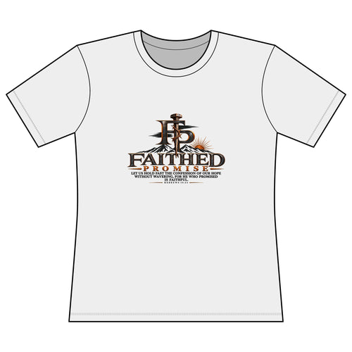 FaithedPromise Women’s Performance Cross Logo Tee