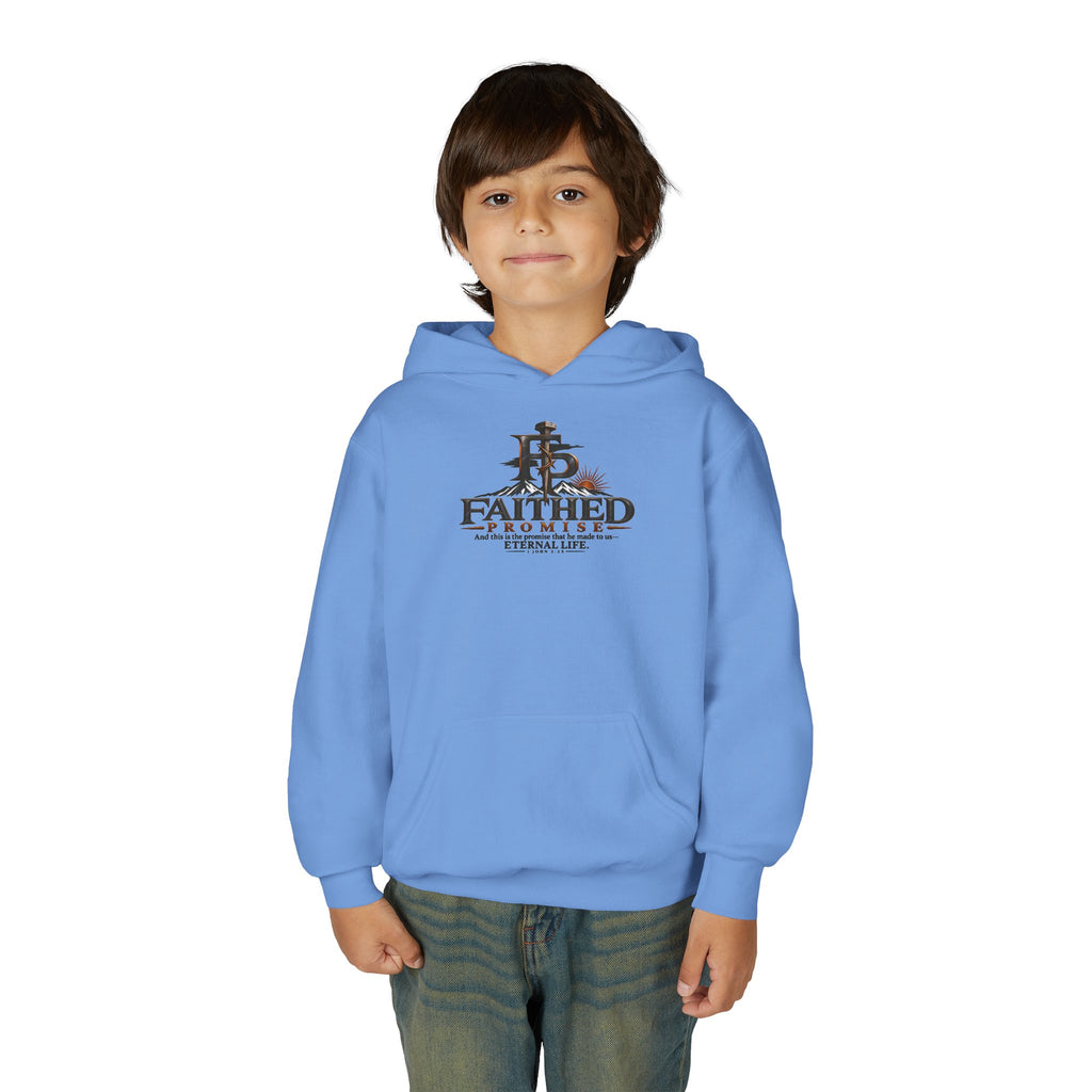 FaithedPromise Kids Classic Promise Hoodie — 1 John 2:25