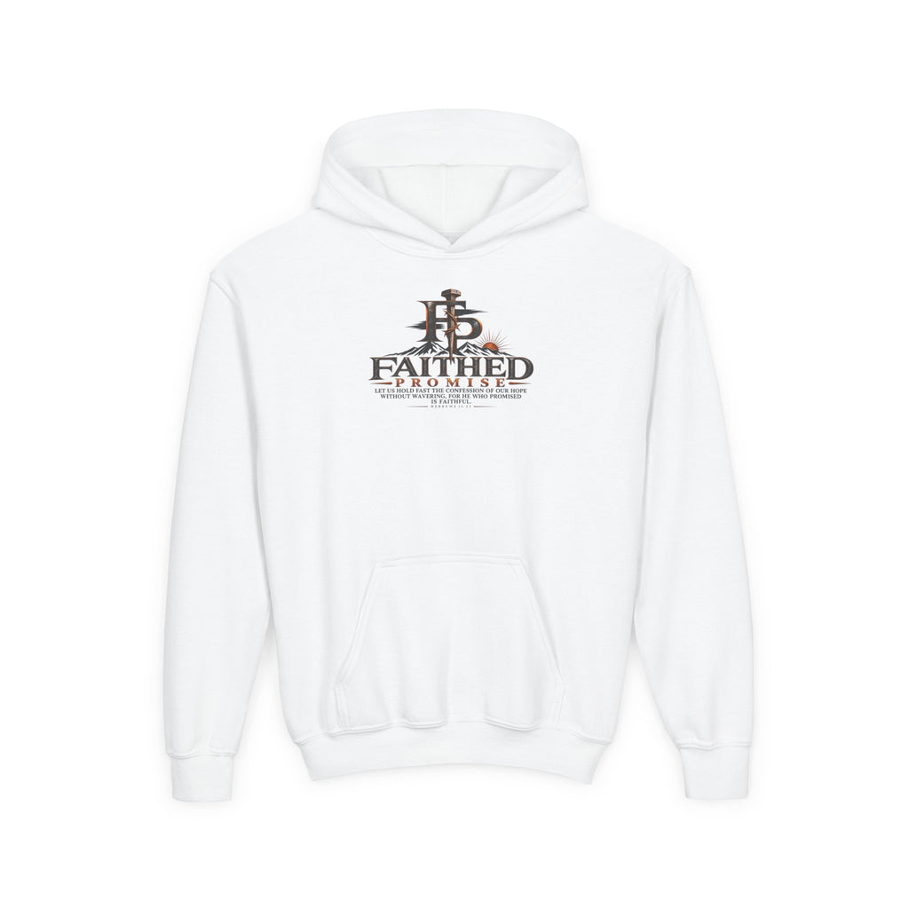 FaithedPromise Kids Classic Promise Hoodie — Hebrews 10:23
