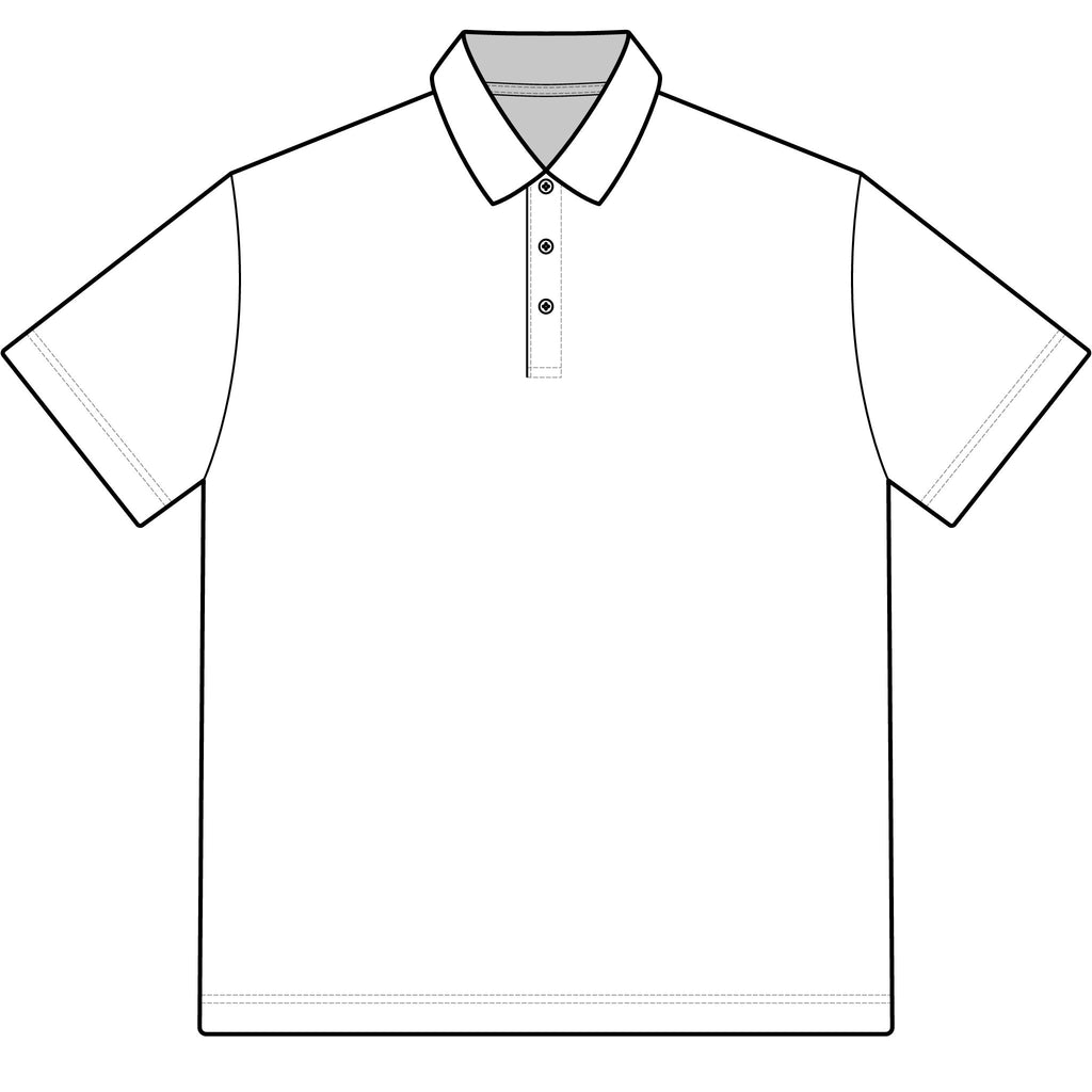 FaithedPromise Crest Tech Pique Polo — Performance Golf Polo with Embroidered Chest Logo
