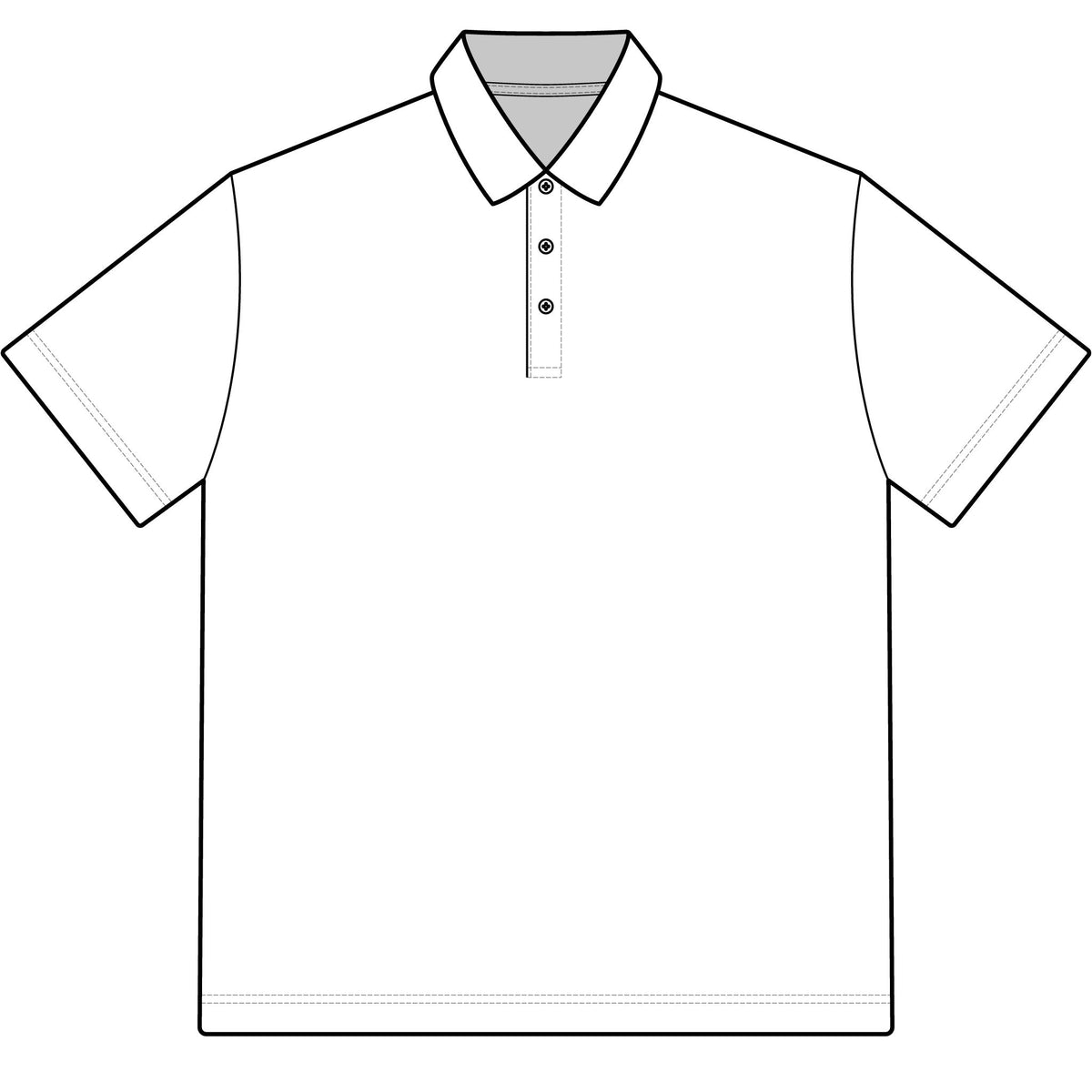 FaithedPromise Crest Tech Pique Polo — Performance Golf Polo with Embroidered Chest Logo