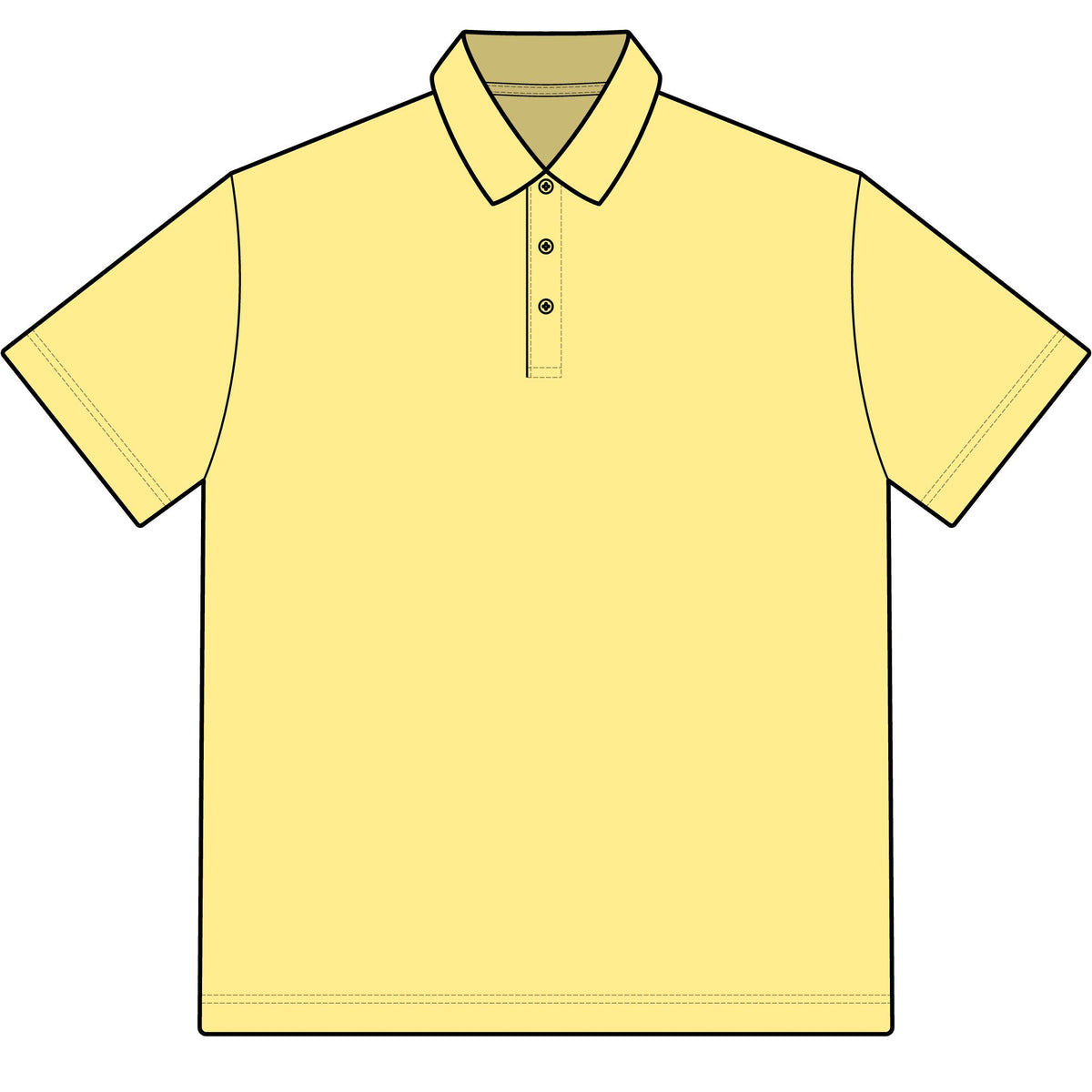 FaithedPromise Crest Tech Pique Polo — Performance Golf Polo with Embroidered Chest Logo