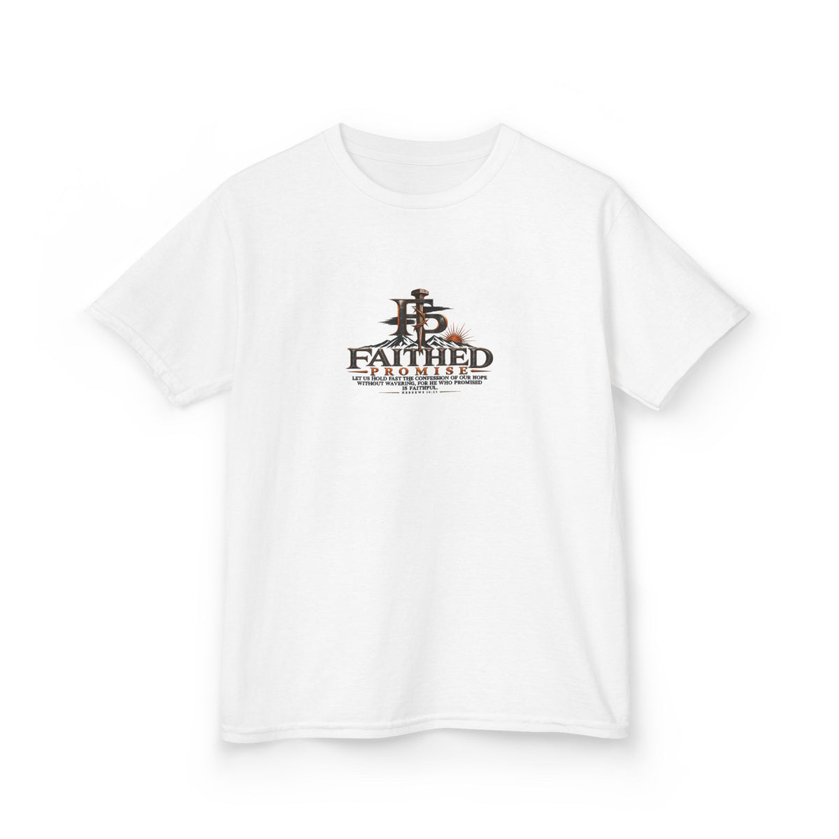 FaithedPromise Kids Classic Promise Tee — Hebrews 10:23