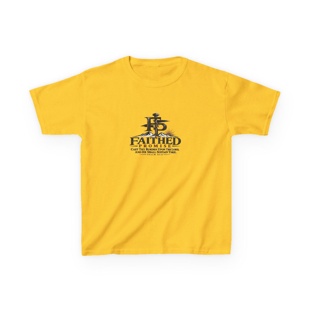 FaithedPromise Kids Classic Promise Tee — Psalm 55:22
