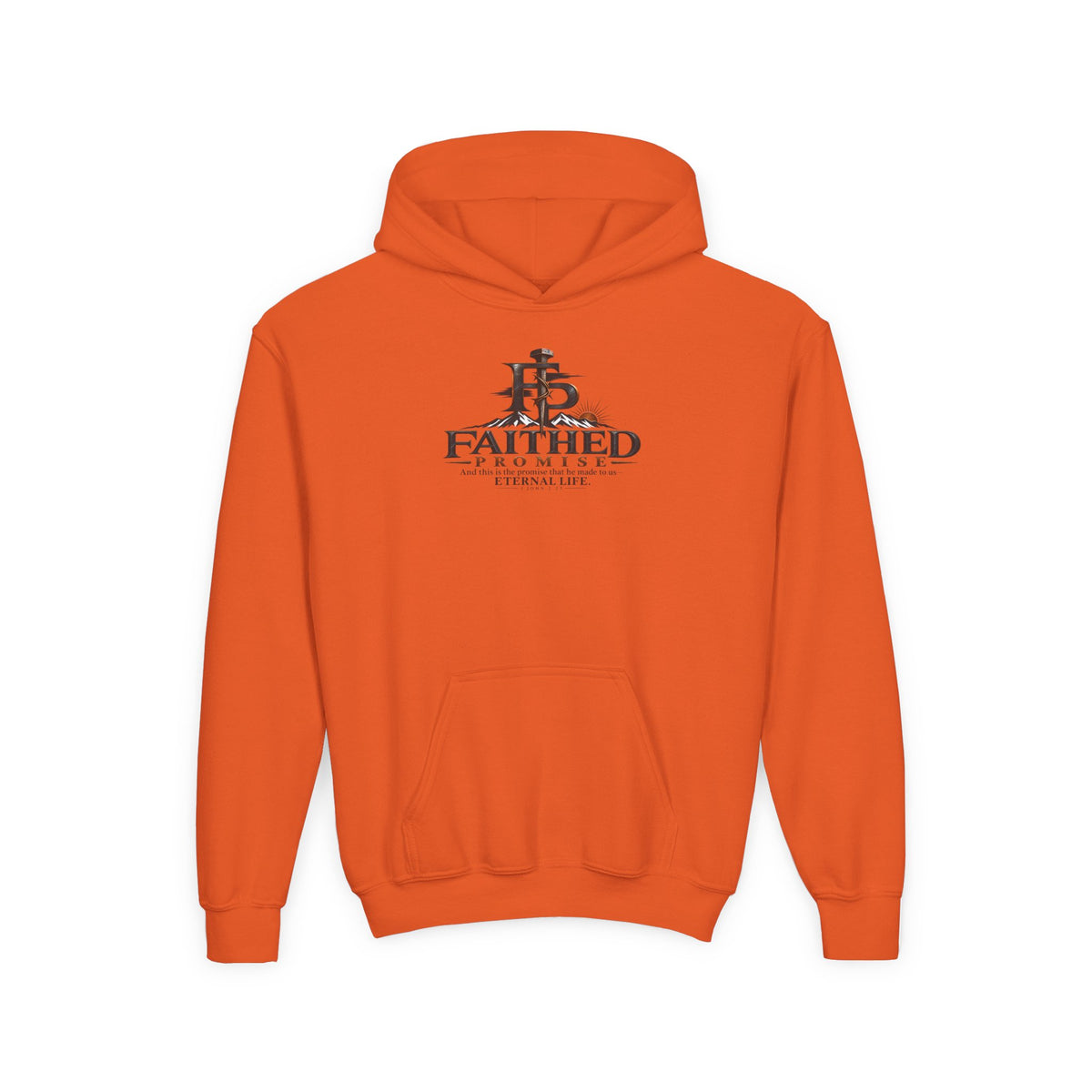 FaithedPromise Kids Classic Promise Hoodie — 1 John 2:25