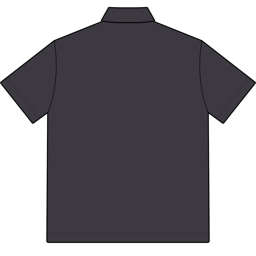 FaithedPromise Crest Tech Pique Polo — Performance Golf Polo with Embroidered Chest Logo