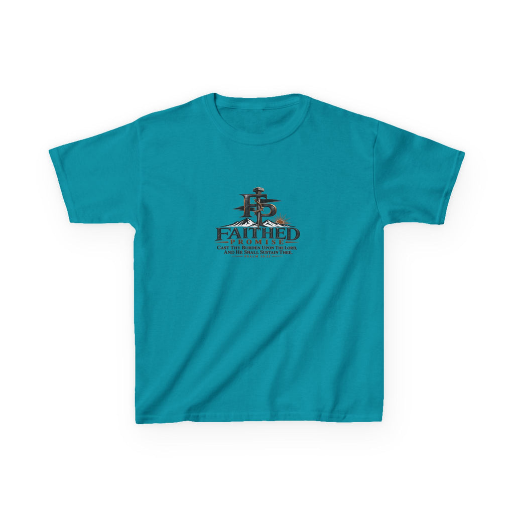 FaithedPromise Kids Classic Promise Tee — Psalm 55:22