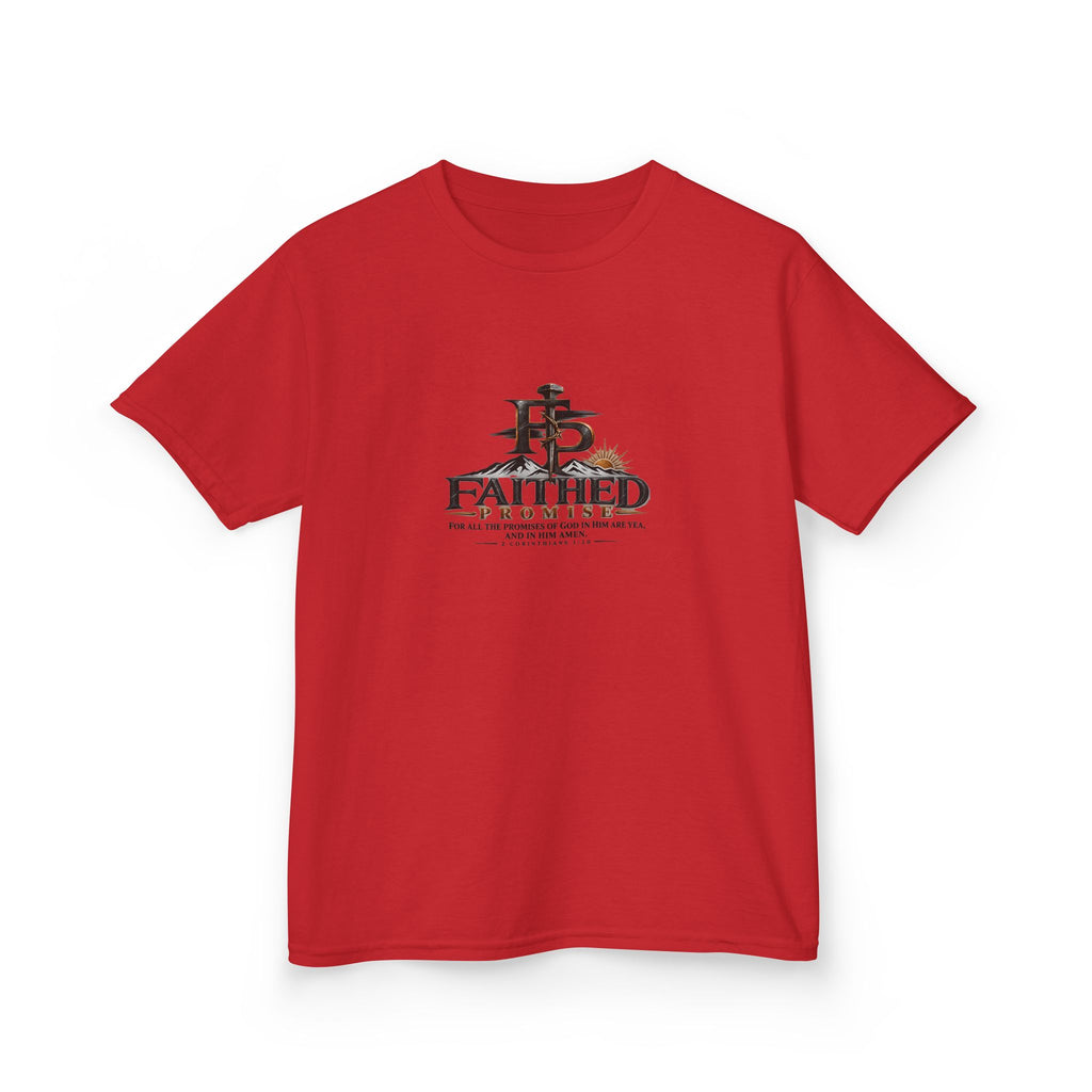 FaithedPromise Kids Classic Promise Tee — 2 Corinthians 1:20