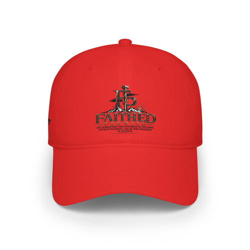 Faithed Logo Baseball Cap — Low Profile Christian Hat