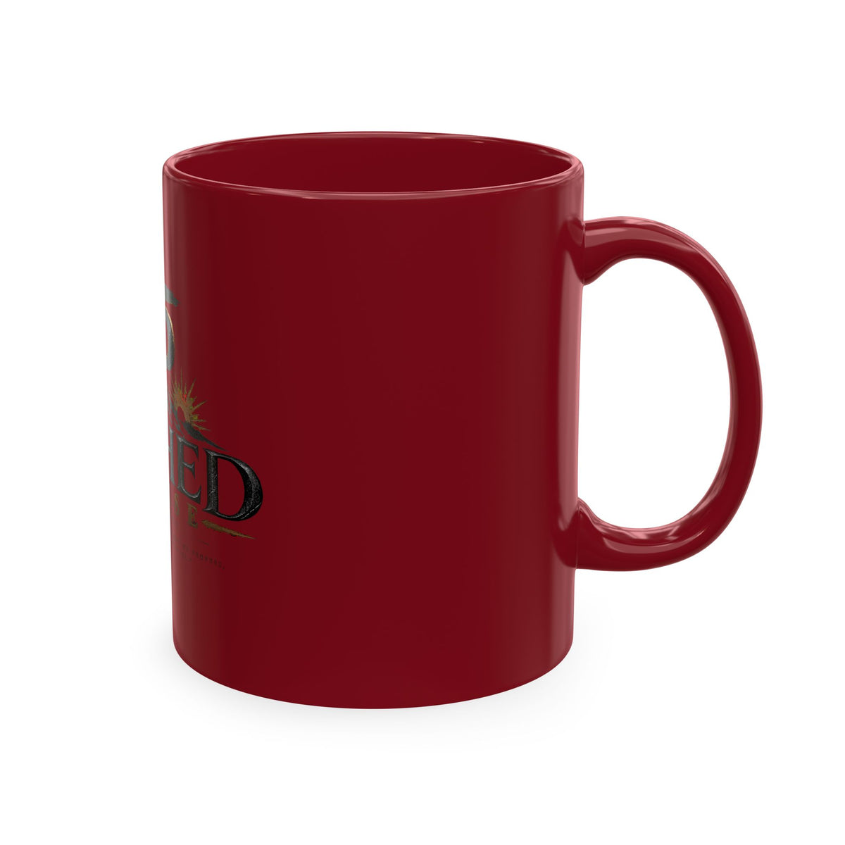 Faithed Promise Ceramic Mug — Faith-Inspired Mountain & Sunrise Coffee Cup