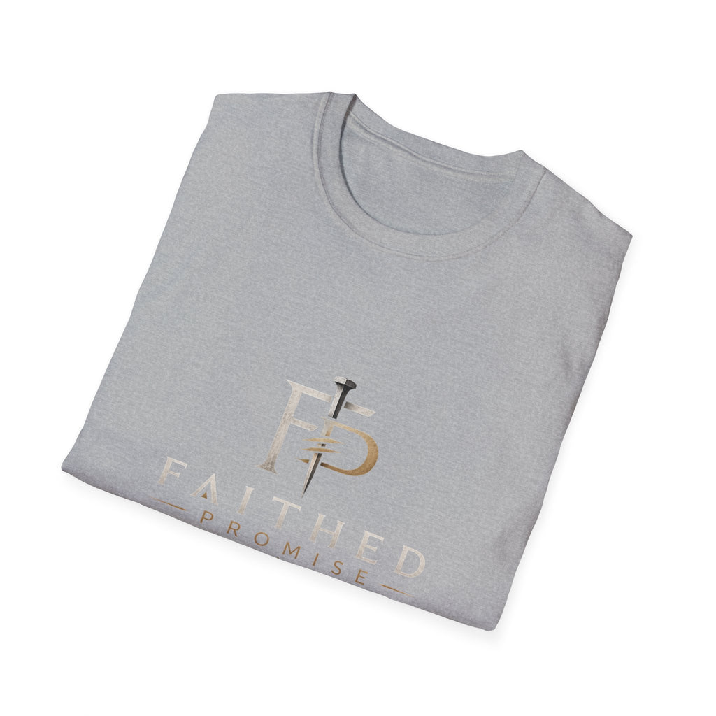 FaithedPromise Classic Christian T-Shirt — Cross Logo Tee