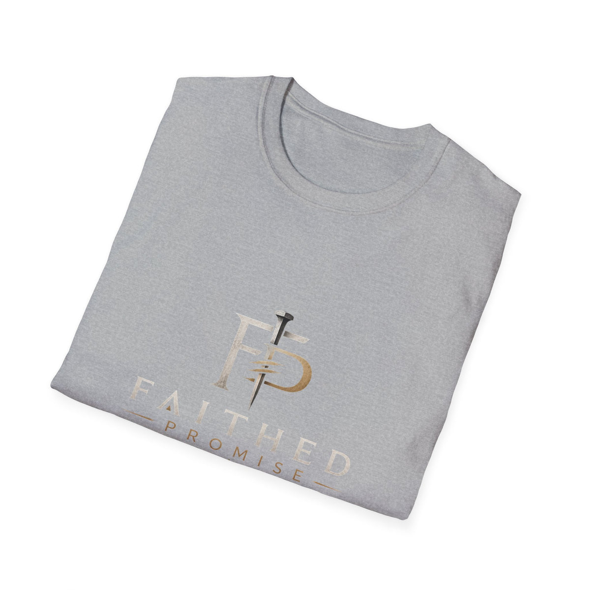 FaithedPromise Classic Christian T-Shirt — Cross Logo Tee