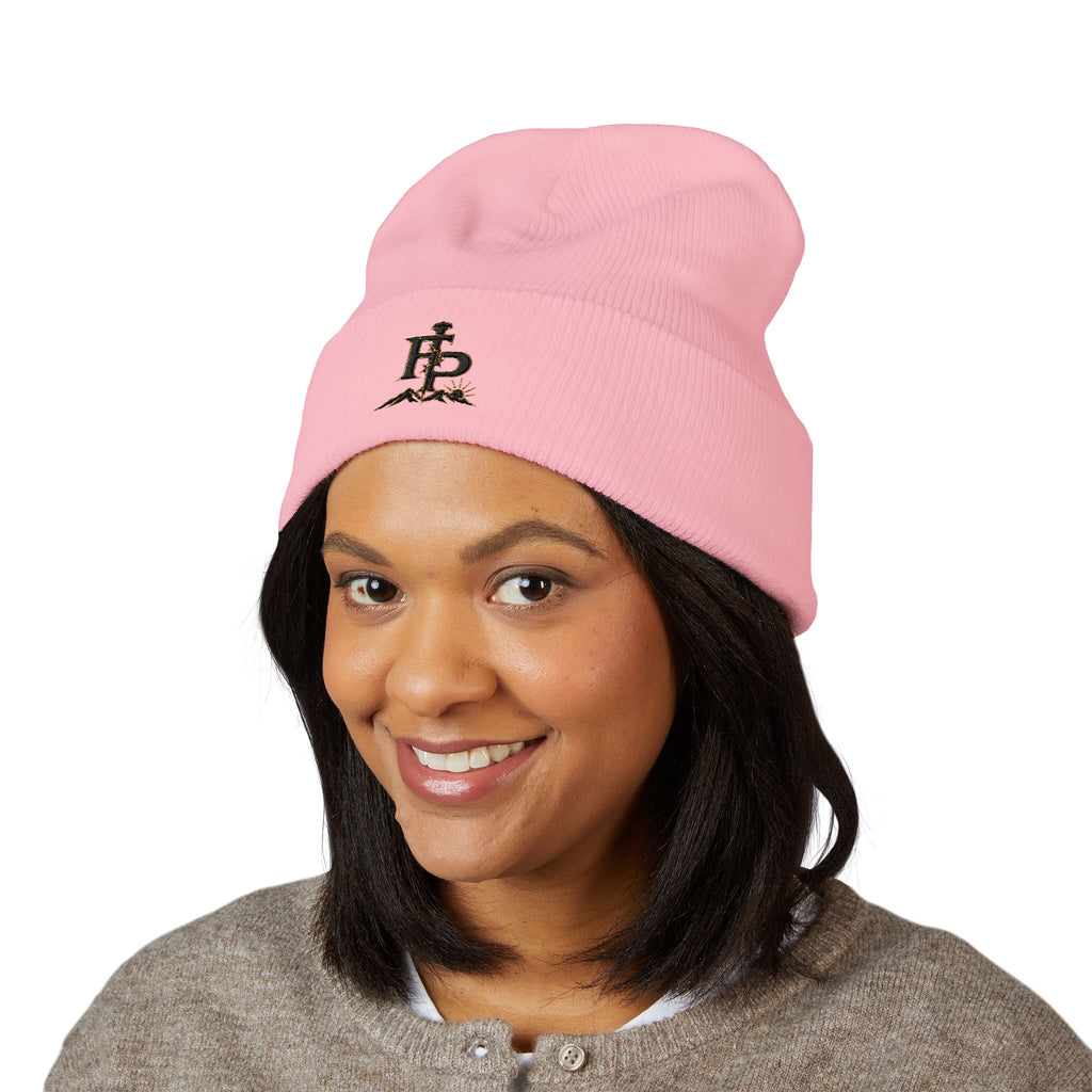 FaithedPromise Embroidered Cuffed Winter Beanie