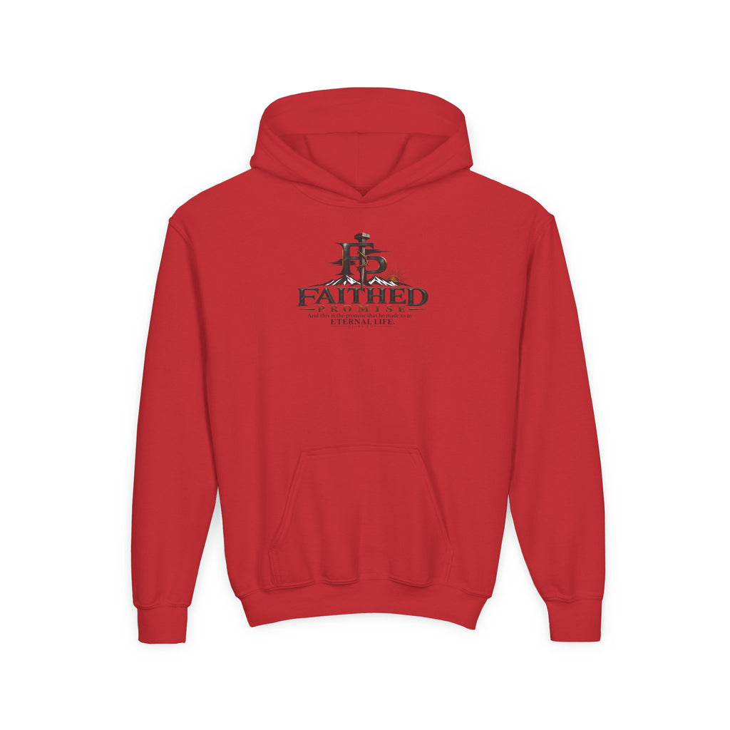 FaithedPromise Kids Classic Promise Hoodie — 1 John 2:25
